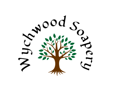 Wychwood Soapery logo with tree